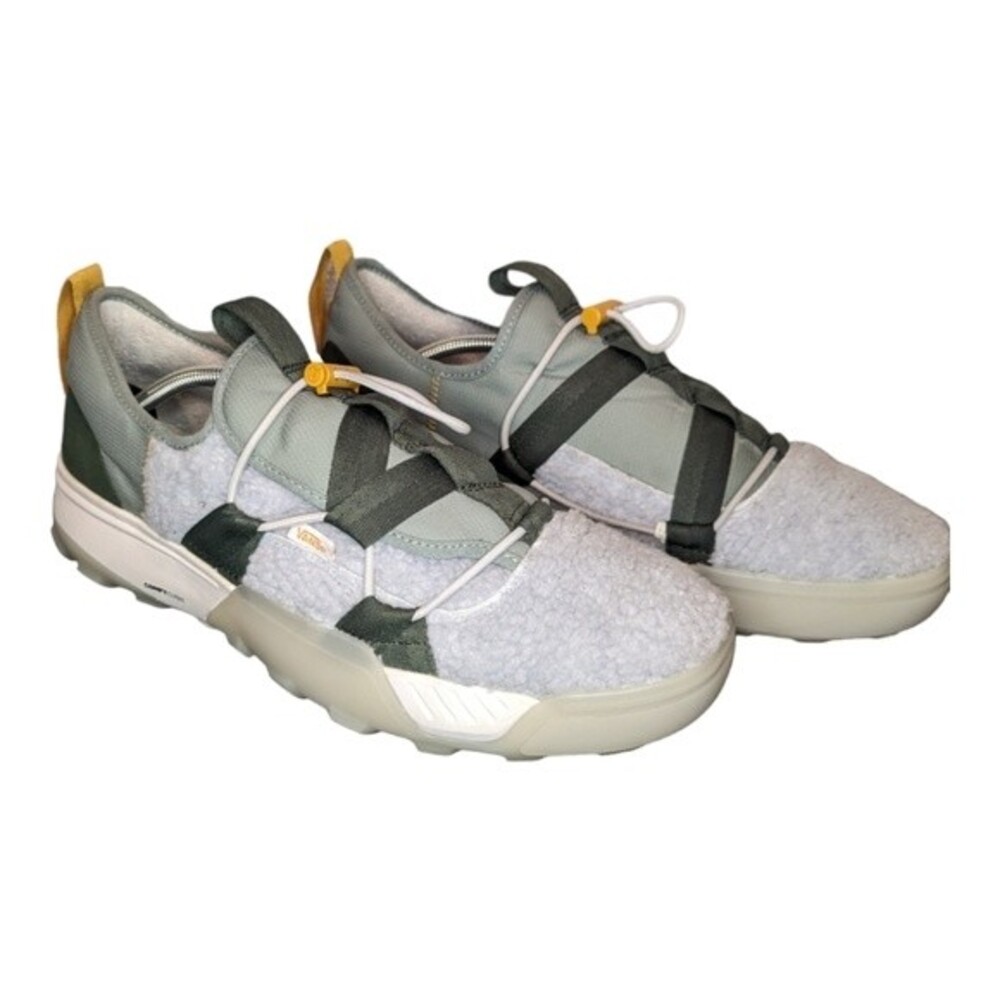 Vans Shiki Slipper Sherpa Lined CC ADV Desert Sage/True White Men's Sz 13.